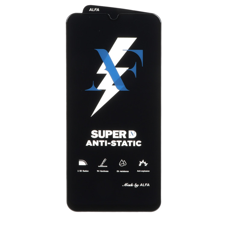 محافظ صفحه نمایش شیشهای Super D Anti Static مناسب شیائومی سری Note