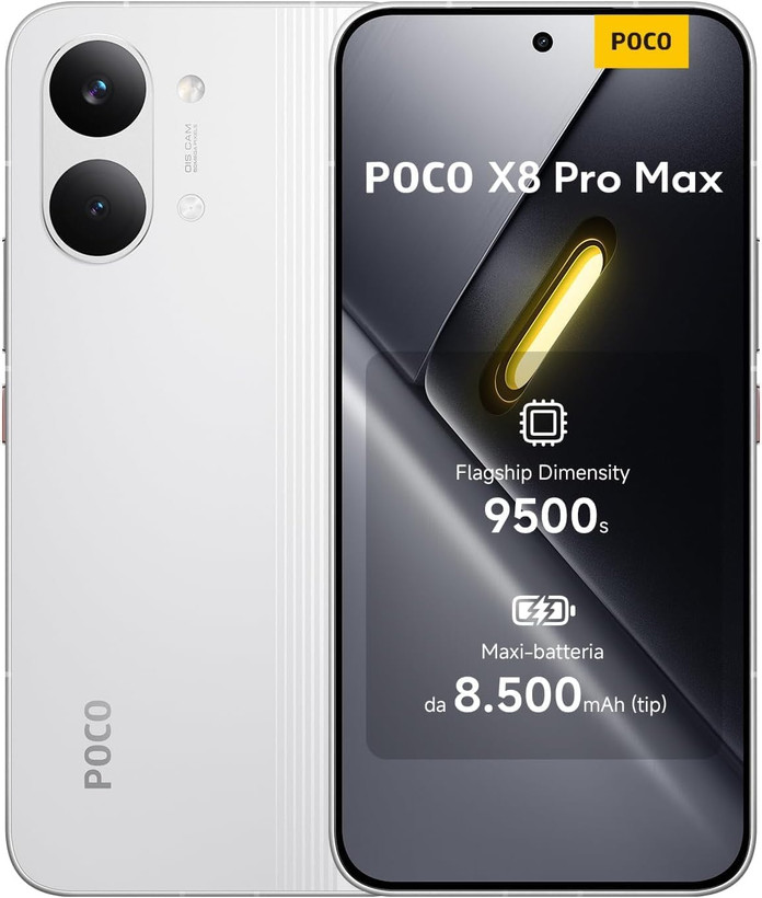 گوشی موبایل شیایومی پوکو X8 Pro Max ظرفیت 512 گیگابایت رم 12 گیگابایت نسخه گلوبال