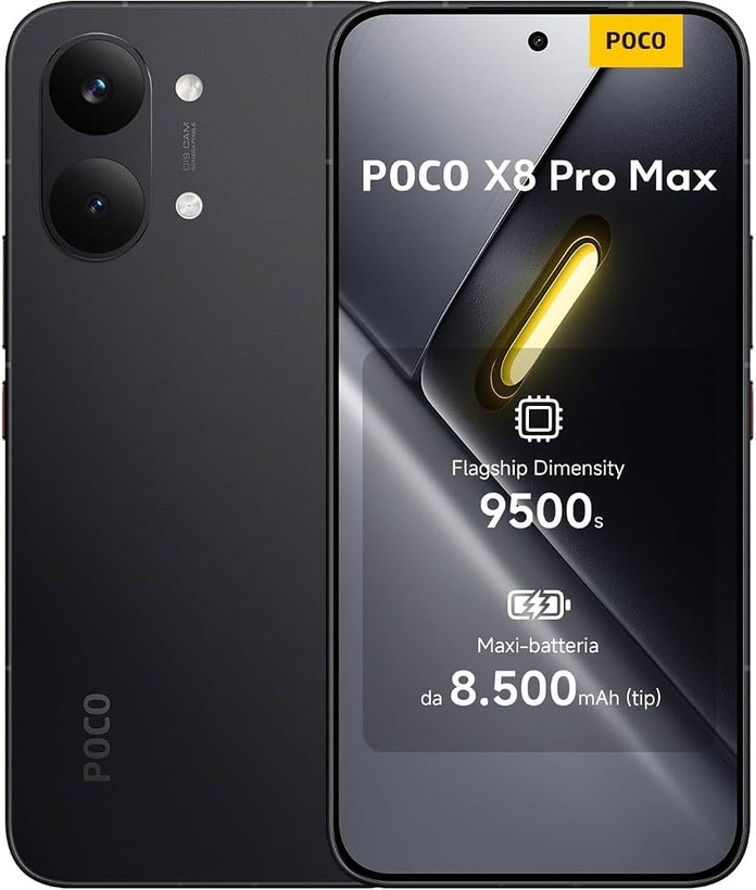 گوشی موبایل شیایومی پوکو X8 Pro Max ظرفیت 512 گیگابایت رم 12 گیگابایت نسخه گلوبال